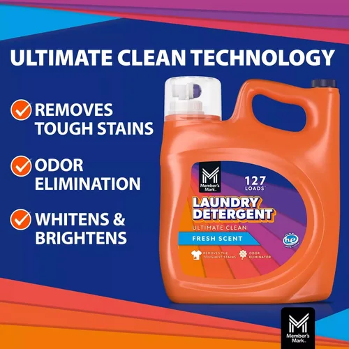 Miniatura 4 de Member's Mark Ultimate Clean - Detergente líquido para ropa (196 onzas, 127 cargas)