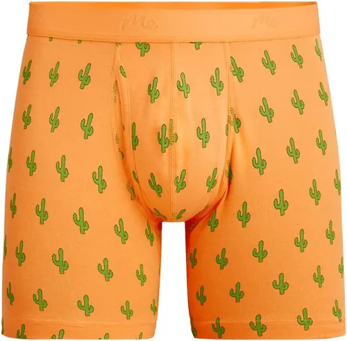 MeUndies Calzoncillos tipo bóxer de algodón elástico para hombre con bragueta - Ropa interior para hombre - Tela exclusiva de Tienda