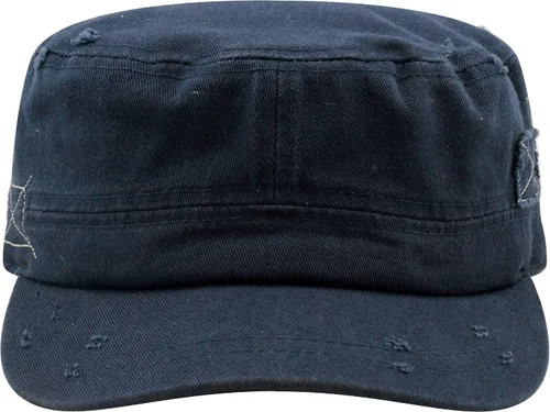 Miniatura 57 de The Hat Depot Cadet Military Army - Gorra de béisbol de algodón lavado con teñido anudado y algodón lavado básico y desgastado, gorra de algodón