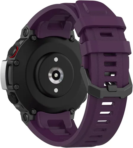 Miniatura 10 de hengkang Compatible con Amazfit T-Rex 2 bandas para mujeres y hombres, correas de reloj de repuesto ajustables de silicona deportiva correas