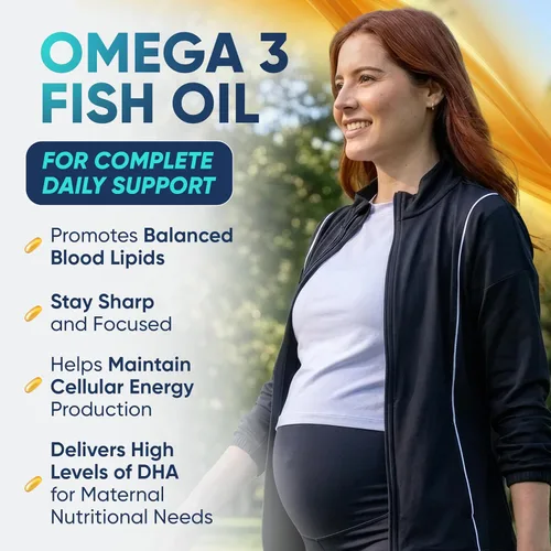 Miniatura 6 de VitalOils1000 - Aceite de pescado Omega 3 de 1200 mg con 1000 mg de DHA+EPA por cápsula (750 DHA + 250 EPA), fácil de tragar, certificado IFOS 5