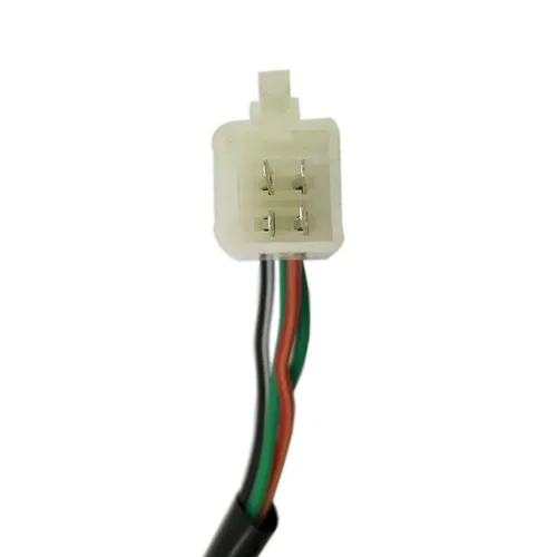 Miniatura 4 de MMG Interruptor de arranque derecho derecho derecho (botón de arranque eléctrico más interruptor de apagado) para scooters 50cc - 4 cables/conector