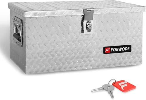 Miniatura 15 de FORWODE - Caja de herramientas de 48 pulgadas para cama de camión, de aluminio para camioneta, caja de herramientas para RV, cajas de herramientas