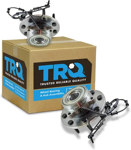 Miniatura 173 de TRQ Juego de 2 rodamientos de rueda delantera y conjunto de cubo 4WD compatible con Ford Ranger Mazda B4000 1998-2000
