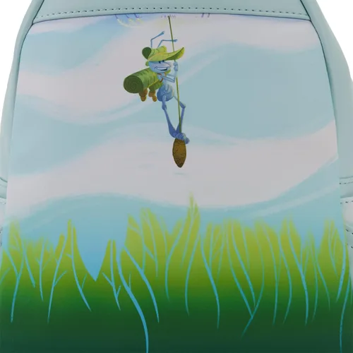 Miniatura 4 de Loungefly Disney Pixar A Bugs Life Earth Day - Bolso de hombro para mujer con doble correa, Multi, talla única