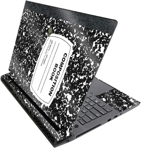 Miniatura 498 de MightySkins - Skin brillante con purpurina para Alienware M17 R3 (2020) y M17 R4 (2021) - Diversión de los años 90 Acabado duradero con purpurina