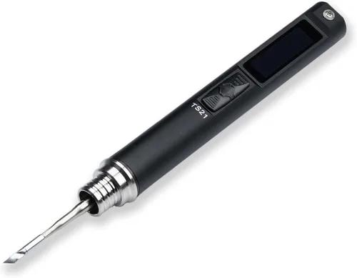 Miniatura 3 de Original TS101 Kit de soldador eléctrico de temperatura ajustable Pantalla digital inteligente con punta de soldadura TS B2 XT60 Cable