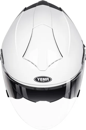 Miniatura 4 de YEMA Casco de motocicleta de cara abierta 3/4 aprobado por DOT, doble visera, hebilla de liberación rápida, cascos de motocicleta para adultos