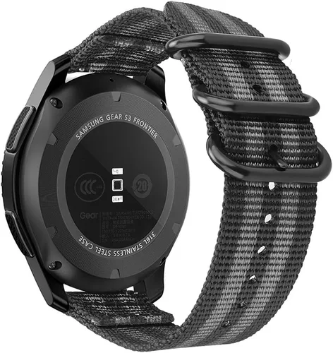Miniatura 15 de Fintie - Correas deportiva de nailon suave de 0.87 pulgadas compatibles con Samsung Galaxy Watch 3 de 1.77 pulgadas, Galaxy Watch 1.81 pulgadas