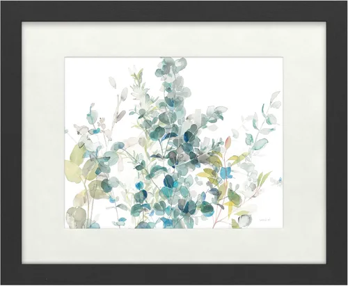 Miniatura 17 de Trademark Fine Art Eucalipto I Cultivo blanco de Danhui Nai, 22x32 pulgadas