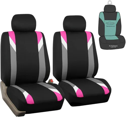 Miniatura 9 de Fundas para asientos modernos, bolsa de aire y Ready™ split de FH GROUP FH-FB033115, para la mayoría de automóviles, camiones, SUV o furgonetas