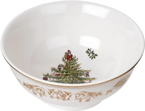 Miniatura 10 de Soporte para pastel dorado para árbol de Navidad