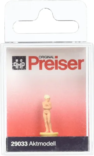Preiser 29033 Figura individual Gente trabajadora Modelo femenino desnudo Modelo HO Figura
