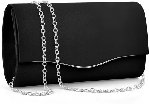 Miniatura 14 de TINDTOP - Bolsos de mano para mujer, formales para noche, de ante, con hombro, tipo sobre, para fiesta, bolsos cruzados, para boda, cóctel, bailes