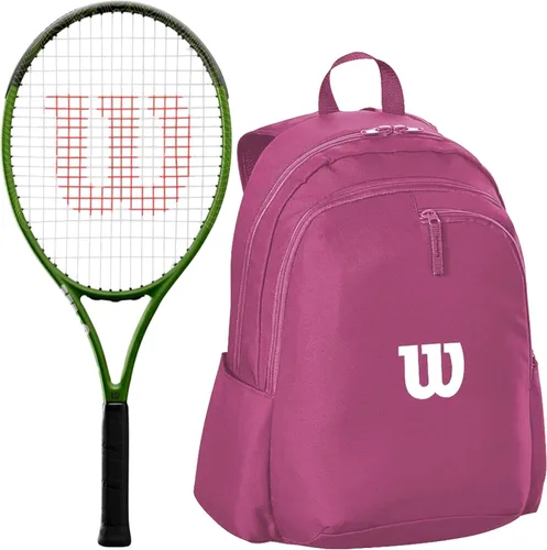 Miniatura 7 de Wilson Blade Feel Comp Jr - Raqueta de tenis incluida con una bolsa de tenis o mochila
