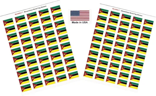 Miniatura 264 de 100 calcomanías de la bandera de Alaska; 1.5" x 1" hechas en Estados Unidos, calcomanías autoadhesivas de la bandera del estado para álbumes