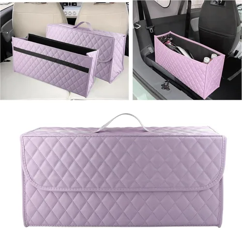 Miniatura 10 de Organizador plegable para automóvil, organizador de maletero y almacenamiento para automóvil, SUV, sedán