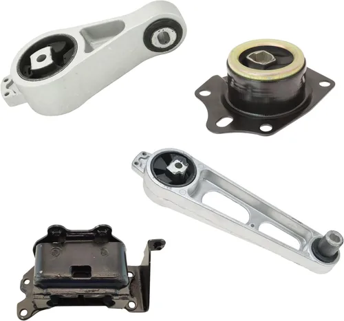 Miniatura 170 de Conjunto de soportes hidráulicos de motor y transmisión TRQ para Mercedes Benz C280 CLK320 E320