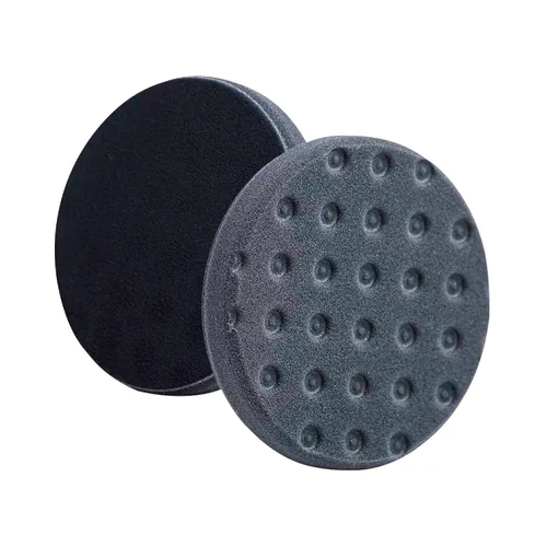 Miniatura 8 de Kit de almohadillas de espuma CCS de 3.5" (Set de 3) para corte ligero, pulido y acabado. Se ajusta a placa de apoyo de 3".