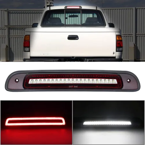 Miniatura 10 de R&F Auto Luz de freno LED estroboscópica de tercera con lente ahumada de repuesto para Tacoma 2016-2023 Limited SR SR5 TRD Off-Road TRD Pro