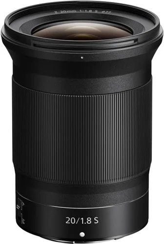 Nikon NIKKOR Z 20mm f/1.8 S | Lente prime de 20mm de apertura grande premium para cámaras sin espejo de la serie Z | Modelo Nikon USA