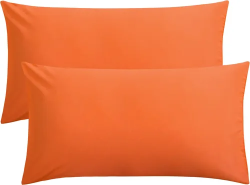 Miniatura 138 de FLXXIE Juego de 2 fundas de almohada de microfibra tamaño Queen, fundas de almohada suaves con cierre de sobre, fundas de almohada resistentes a