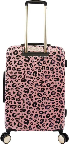Miniatura 4 de Juicy Couture Jane - Juego de 3 piezas de maletas giratorias, Pink Leopard), JC-PC-18700-3-PKLP