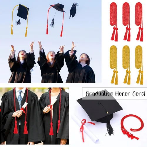 Miniatura 6 de Cuerda de seda trenzada de 27 yardas, cuerda decorativa gruesa de satén negro de 0.118 pulgadas, cordón para manualidades, amarre de cortina