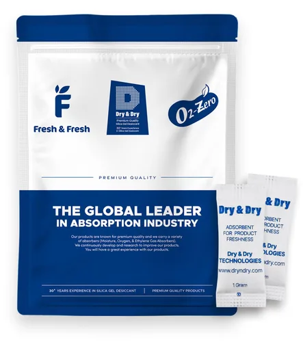 Miniatura 18 de Dry & Dry 0.02 oz [50 paquetes] Paquetes de gel de sílice seguros para alimentos y farmacéuticos desecantes - Paquetes de gel de sílice Tyvek®