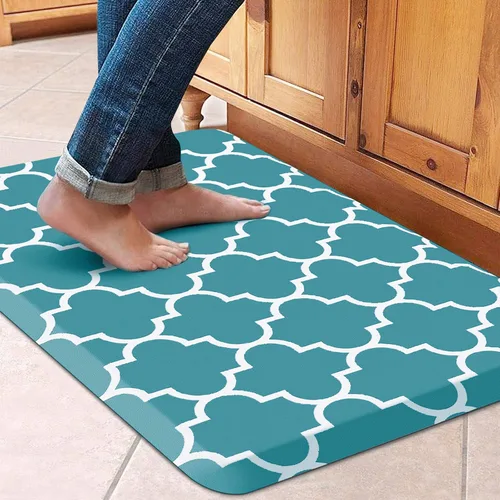 Miniatura 19 de WISELIFE - Tapete antifatiga para piso de 4/5 pulgadas, tapete de cocina antideslizante, impermeable, resistente, ergonómico, cómodo, duradero