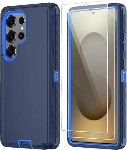 Miniatura 11 de ONOLA Funda compatible con Samsung Galaxy S24 Ultra con protector de pantalla HD, resistente a los golpes y a las caídas, funda de 3 capas