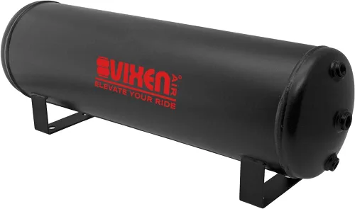 Miniatura 5 de Vixen Air Kit de suspensión para camión, bolsa de coche, paseo aéreo/resorte. Sistema a bordo - Compresor dual de 200 psi, tanque de 4 galones. Para