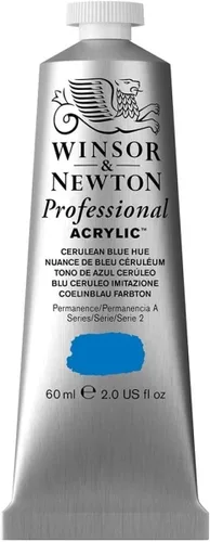 Miniatura 45 de Winsor & Newton - pintura profesional acrílico de color Azul ultramarino