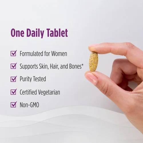 Miniatura 4 de Nordic Naturals Multivitamínico diario para mujeres One - Apoyo para piel, cabello, energía y huesos - Suplemento para la inmunidad - 20 nutrientes