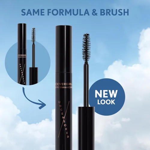 Miniatura 3 de COVERGIRL Eye Enhancer Uncensored Mascara 960 Black Brown 0.3 fl oz (el embalaje puede variar)
