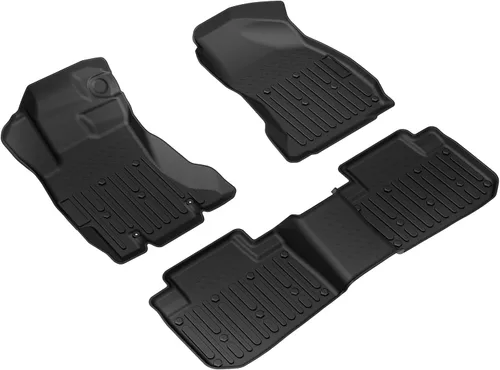 Miniatura 23 de KIWI MASTER Alfombrillas para Honda Civic 2016-2021, ajuste personalizado para todo tipo de clima, revestimientos de suelo de TPE resistentes, 2