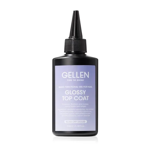Miniatura 9 de Gellen Gel constructor de uñas transparente de 3.4 fl oz, gel fortalecedor de color duro, construcción de ápice de uñas, gel de uñas UV de larga