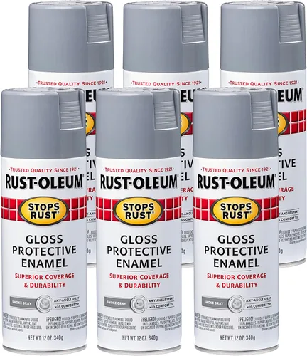 Miniatura 105 de Rust-Oleum 285092 - Pintura en aerosol para prevención del óxido, 12 onzas, transparente satinado Satinado claro