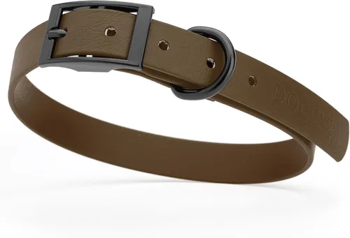 Miniatura 27 de Dogline Biothane - Collar impermeable para perro con hebilla de liberación rápida, resistente cincha de nailon recubierta con resistente y a prueba