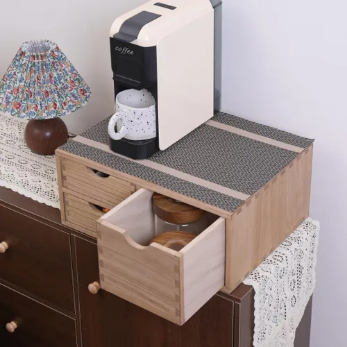 Miniatura 5 de DDYURI Cajones de Almacenamiento de Cápsulas de Café para Soporte de K-cup - Organizador de Contramesa para Almacenamiento de Utensilios de Cocina