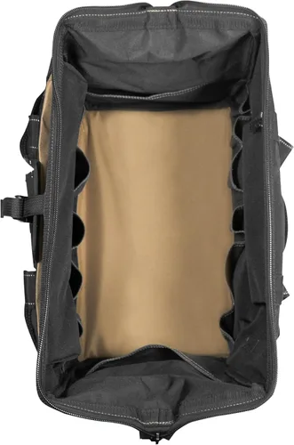 Miniatura 3 de CLC Custom Leathercraft 1535 - Bolsa de mano con bandeja superior de plástico, 18 pulgadas, 37 bolsillos