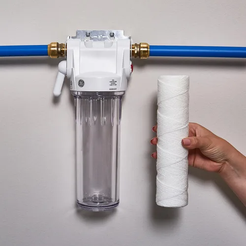 Miniatura 3 de GE FXWSC - Filtro de agua para toda la casa, repuesto para sistema de filtración de agua, certificado NSF: reduce los sedimentos, el óxido y otras