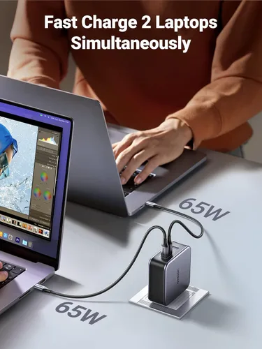 Miniatura 5 de UGREEN Cargador USB C de 140 W y cable USB C a USB C de 240 W y 6.6 pies