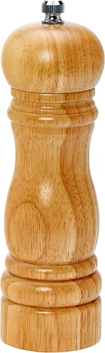 Kesper – Molinillo de pimienta (6.50" de madera de hule, color café
