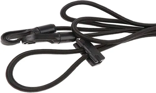 Miniatura 4 de NEFTF - Cuerda de entrenamiento ajustable ajustable con riendas de caballo de 9.8 pies