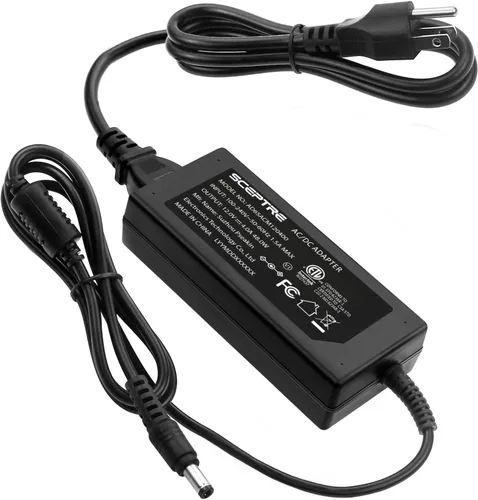 Adaptador AC/DC Kado 12V-4A Cable de Alimentación Piezas Genuinas Hechas para Monitor Sceptre C275B-QWD168 C305B-200UN C305B-200UNT C325B-185RD