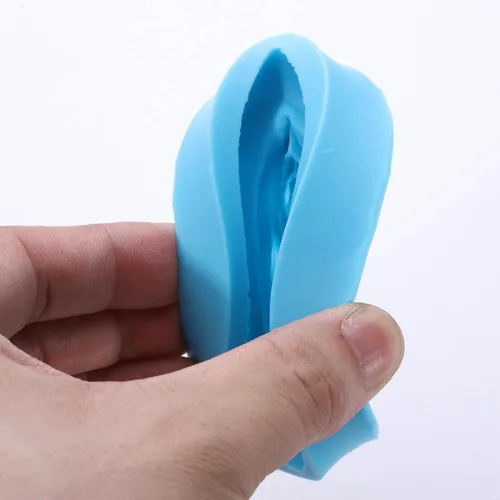 Miniatura 5 de Freebily Molde de silicona novedoso para mujer, forma genital, molde de chocolate, molde para hornear, fondant, decoración de tartas, herramientas