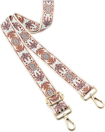 Miniatura 102 de ZOOEASS - Correa de repuesto para cartera, para colgar en el hombro o para cruzar, ancha y ajustable, de lona