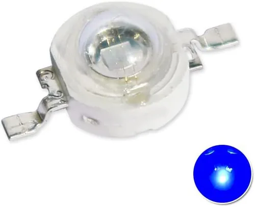 Miniatura 5 de 3W ULTRAVIOLETA púrpura LED bombillas ultravioleta lámpara chips 365nm 375nm 380nm 385nm 395nm 405nm 410nm 420nm con 0.787 in PCB sustrato