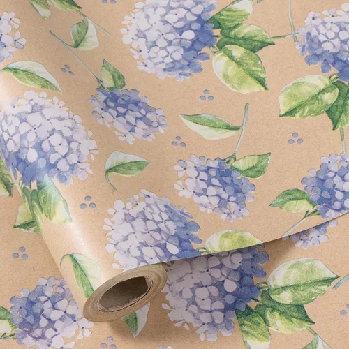 Miniatura 24 de RUSPEPA Rollo de papel de regalo de estraza – Mini rollo – Diseño de clavel ideal para el día de la madre, cumpleaños, fiesta, aniversario – 17